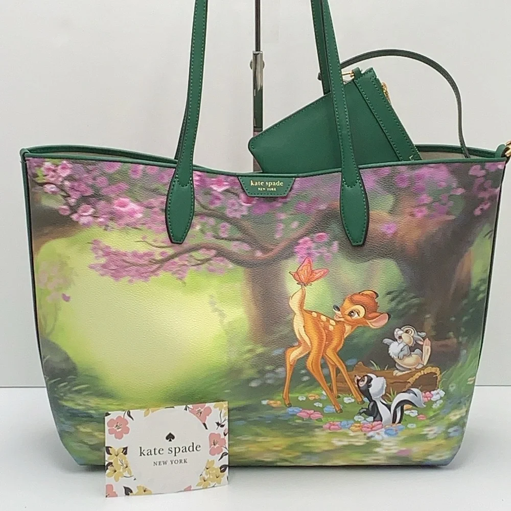 Kate Spade Disney X Kate Spade New York Bambi Sutton Medium Tote
NWT